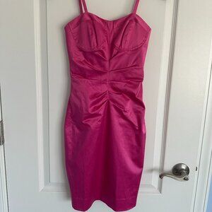 Vintage Betsey Johnson satin mini dress New Condition